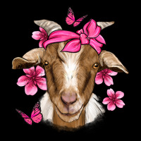 Pink Floral Bandana Goat Heavyweight Sweatshirt | Teevron