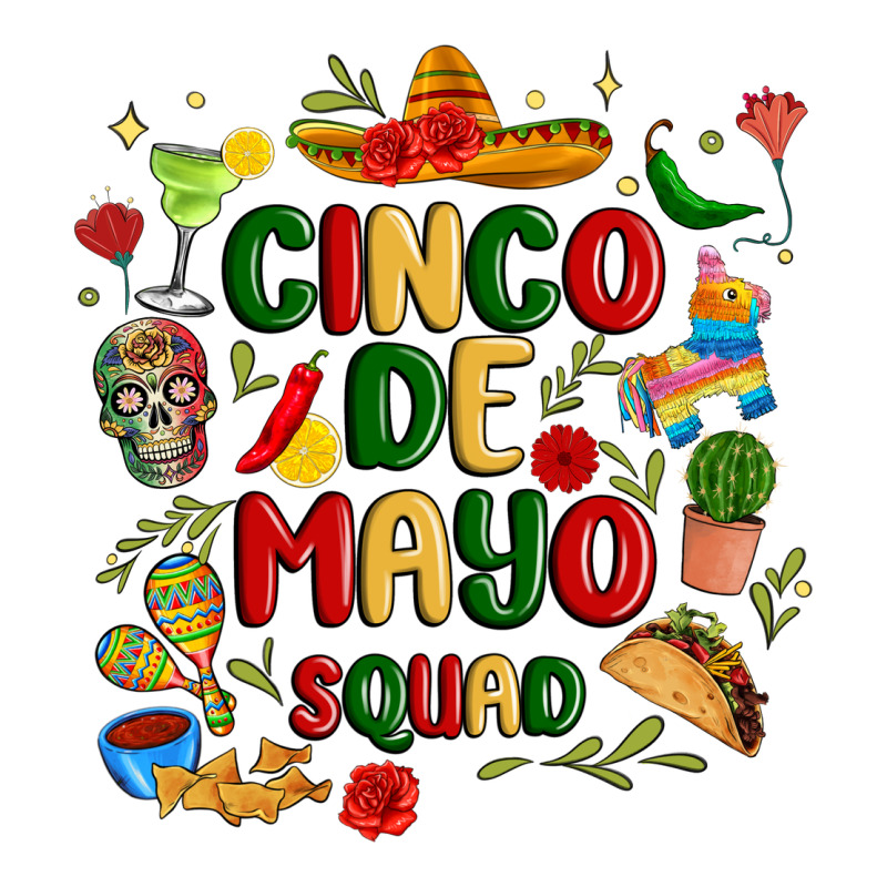 Cinco De Mayo Squad Long Sleeve Tee by JahusDesignShop | Teevron
