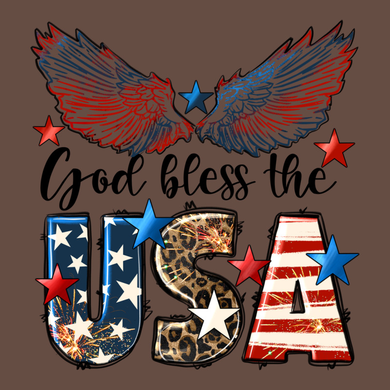Western God Bless The Usa Long Sleeve Tee by LillyAllenDesigns | Teevron