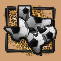 Leopard Soccer Texas Map Vintage Tee | Teevron
