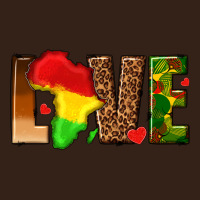 Love Melanin With African Map Heavy Core Tee | Teevron