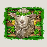 St Patricks Day Sheep Shamrock Gold  Serape Leopard Glitter Heavy Core Tee | Teevron
