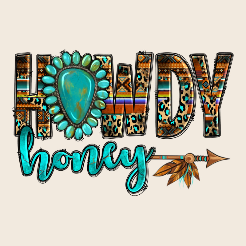 Western Howdy Honey Arrow Gemstone Zipper Hoodie by NancyCooperArtShop | Teevron