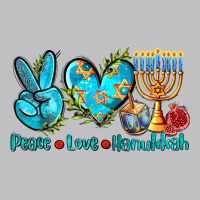 Peace Love Hanukkah Classic Tee | Teevron