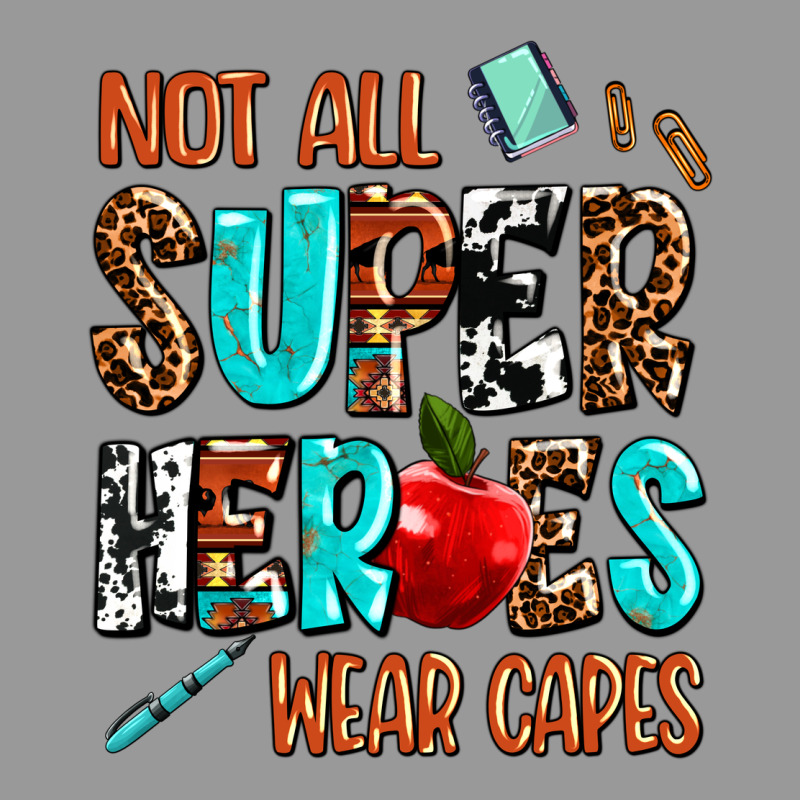 Not All Super Heroes Wear Capes Vintage Hoodie by AdoDesignShop | Teevron