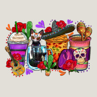 Day Of The Dead Coffee Cups Heavy Core Tee | Teevron