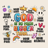 God Is So Much Bigger Than... Zipper Hoodie | Teevron