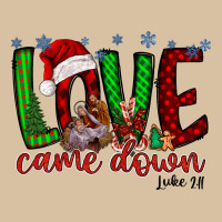 Love Came Dow Christmas Heavyweight Hoodie | Teevron