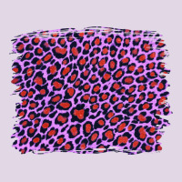Lilac Leopard With Red Glitter Classic Tee | Teevron