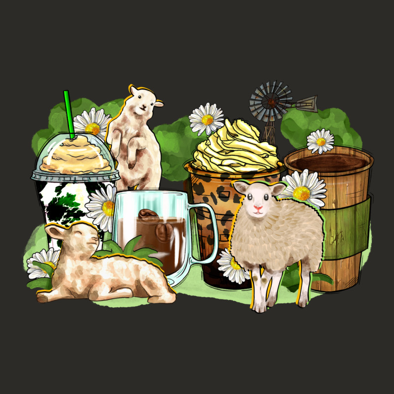 Sheep Coffee Cups Heavy Core Tee by Zillion Design Studio | Teevron