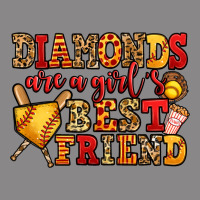 Diamonds Are A Girl's Best Friend Softball Vintage Tee | Teevron