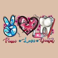 Peace Love Dental Urban Heavy Tee | Teevron