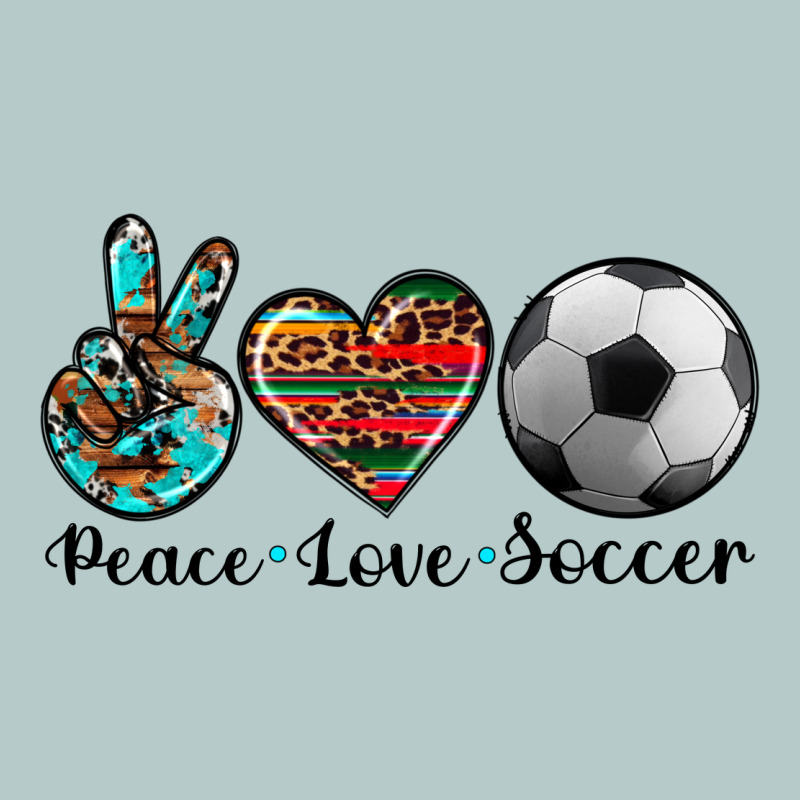 Peace Love Soccer Heavy Core Tee by Artiststas | Teevron