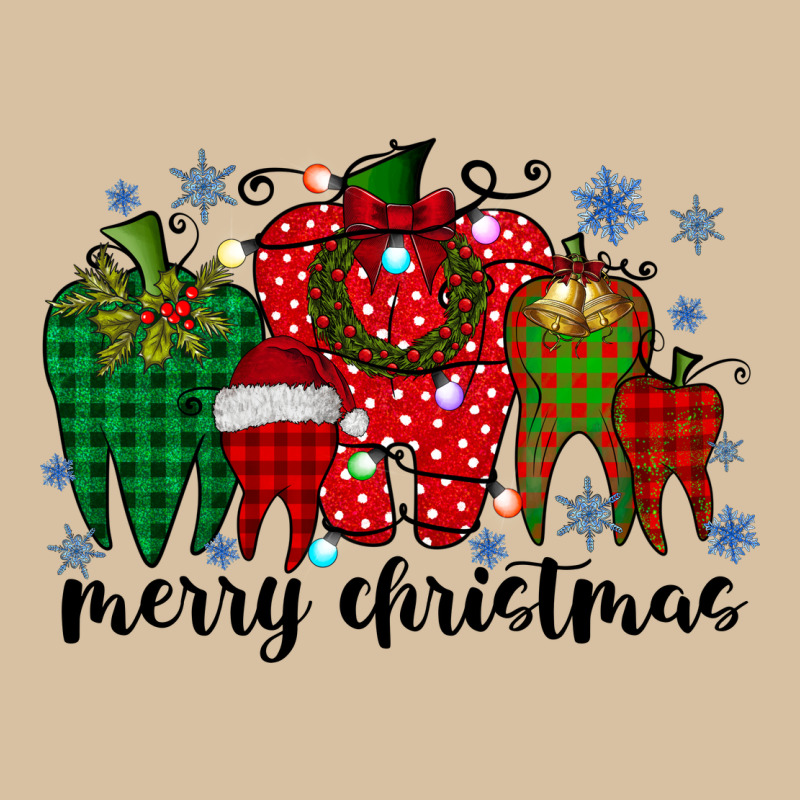 Merry Christmas Tooth Heavyweight Hoodie by RacoonDesign | Teevron