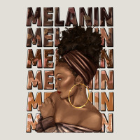 Melanin Melanin Melanin With Afro Girl Heavy Core Tee | Teevron