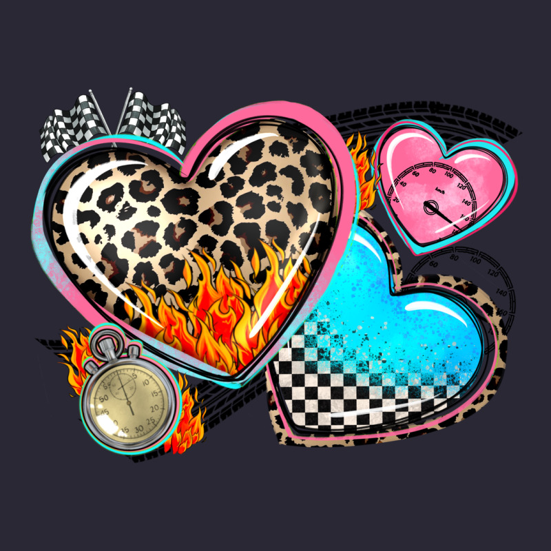 Western Leopard  Racing  Hearts Vintage Tee by AdoDesignShop | Teevron
