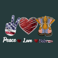Peace Love Veteran Premium Hoodie | Teevron