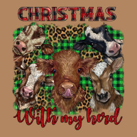 Christmas With My Herd Cows Long Sleeve Tee | Teevron