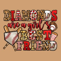 Diamonds Are A Girl's Best Friend Baseball Vintage Tee | Teevron