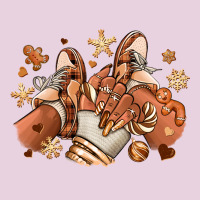 Melanin Christmas Black Girl Sneakers Ladies Tee | Teevron