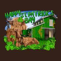 Happy St. Patrick's Day Cattle And Calfs Heavy Core Tee | Teevron