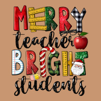 Merry Teacher Bright Students Christmas Heavyweight Hoodie | Teevron