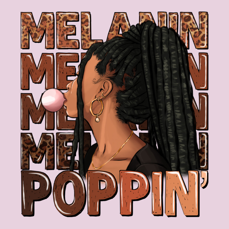 Melanin Poppin' Afro Woman Ladies Tee by RanaPortraitStore | Teevron