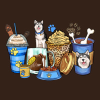 Siberian Husky Coffee Cups Heavy Core Tee | Teevron