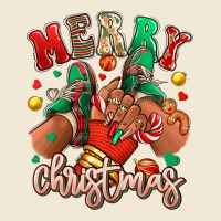 Merry Christmas Black Girl Sneakers Ladies Tee | Teevron