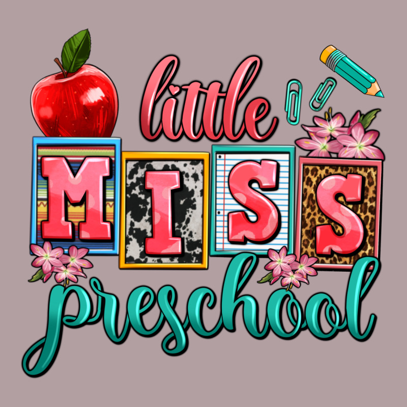 Little Miss Preschool Vintage Hoodie by AdoDesignShop | Teevron