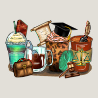Lawyer Coffee Cups Heavy Core Tee | Teevron