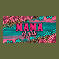 Pink Roses Mama Of Girls License Plate Classic Tee | Teevron