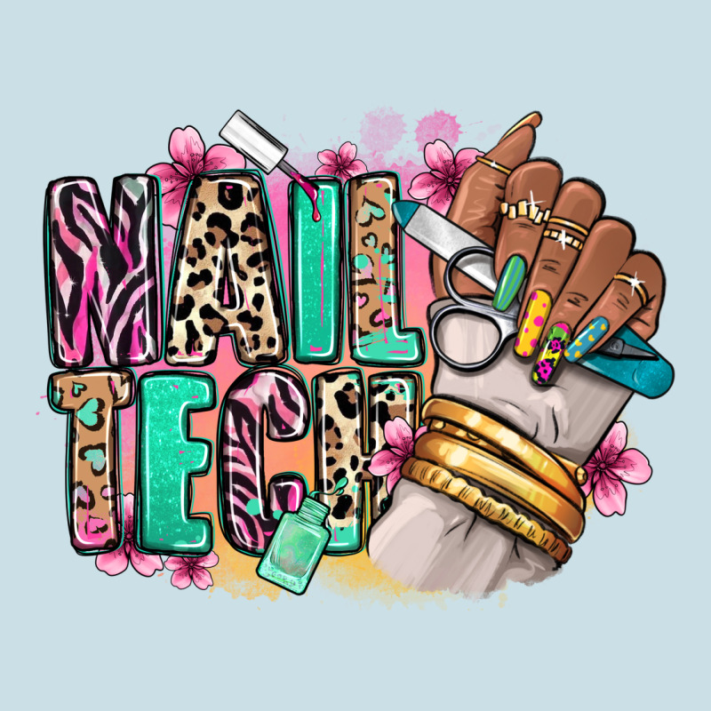 Nail Tech Afro Nail Art Ladies Tee by RanaPortraitStore | Teevron