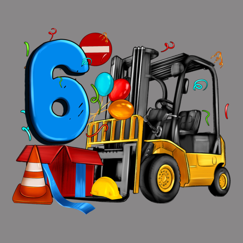 Forklift Birthday Six Vintage Tee by Artiststas | Teevron
