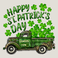 Happy St. Patrick's Day Shamrock Farm Truck Heavy Core Tee | Teevron