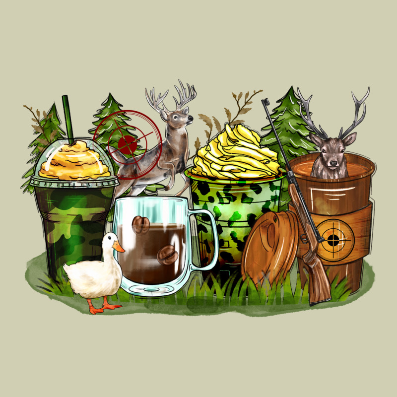 Hunter Coffee Cups Heavy Core Tee by Zillion Design Studio | Teevron