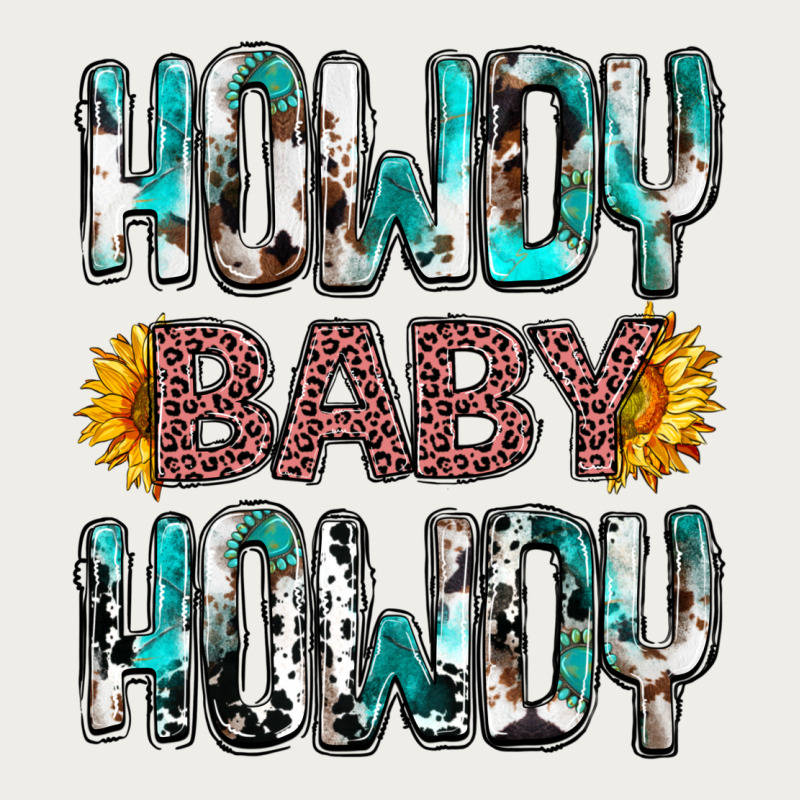 Western Howdy Baby Howdy Zipper Hoodie by NancyCooperArtShop | Teevron