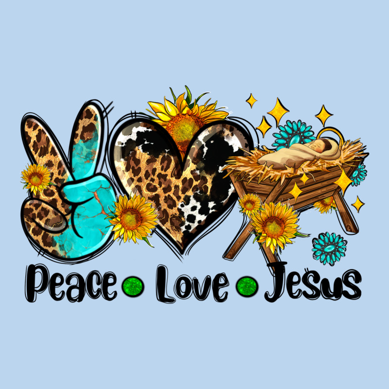 Peace Love Jesus Classic Tee by AdoDesignShop | Teevron