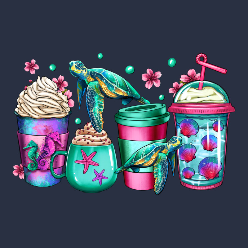Turtle Coffee Cups Heavyweight Sweatshirt by Jasminsmagicworld | Teevron
