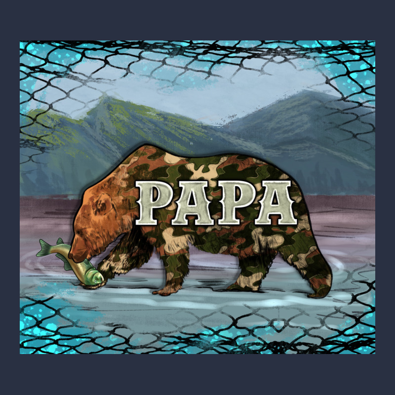 Papa Bear Tumbler Heavyweight Sweatshirt by Artiststas | Teevron