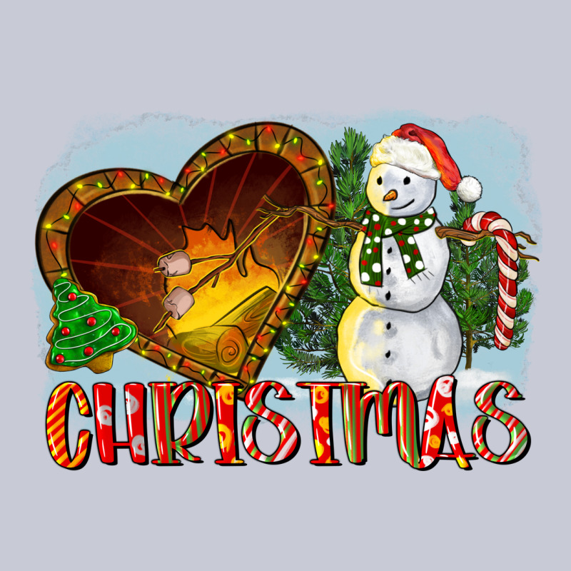 Christmas Snowman Heavyweight Hoodie by LillyAllenDesigns | Teevron