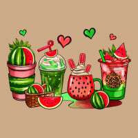Watermelon Coffee Cups Vintage Hoodie | Teevron