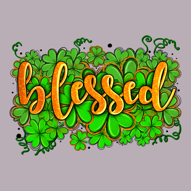 Blessed With  Shamrocks Vintage Tee by AdoDesignShop | Teevron