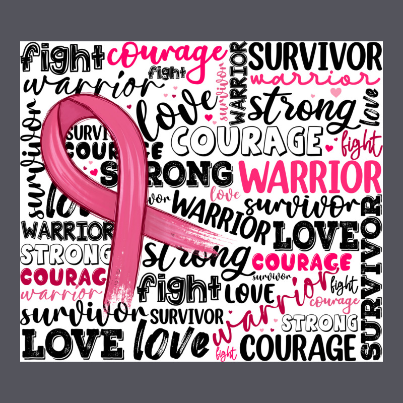 Breast Cancer Ribbon Vintage Hoodie by JahusDesignShop | Teevron