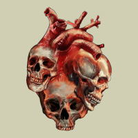 Heart Skulls Heavy Core Tee | Teevron