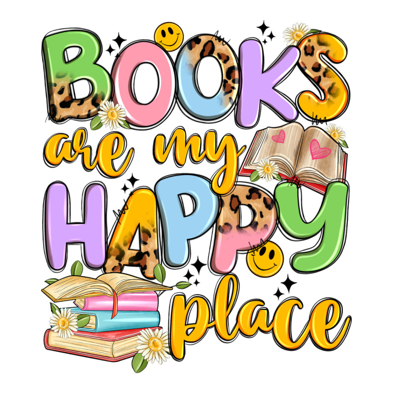 Books Are My Happy Place Premium Sweatshirt by Artiststas | Teevron