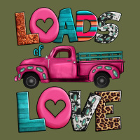 Loads Of Love Valentine's Day Truck Long Sleeve Tee | Teevron