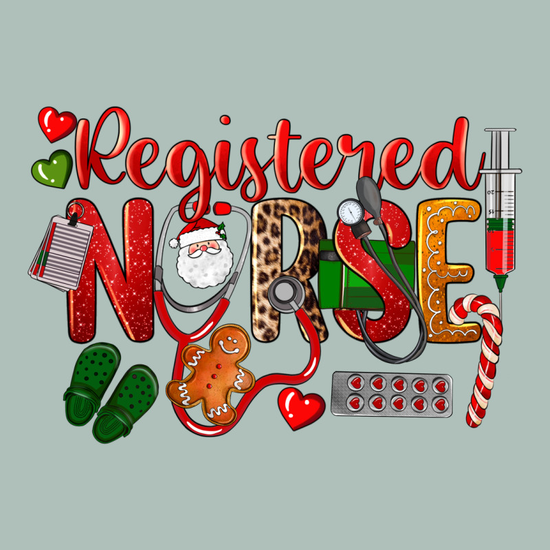 Registered Nurse Christmas Heavyweight Hoodie by LillyAllenDesigns | Teevron