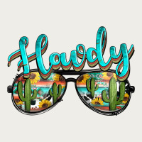 Western Howdy Police Sunglasses Zipper Hoodie | Teevron