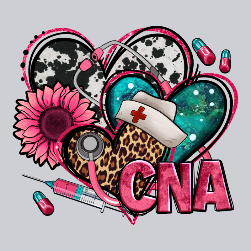 Certified Nursing Assistant Cna Hearts Heavyweight Sweatshirt by Jasminsmagicworld | Teevron